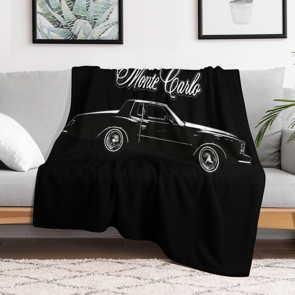 Chevy Monte Carlo Quick-dry Throw Blanket