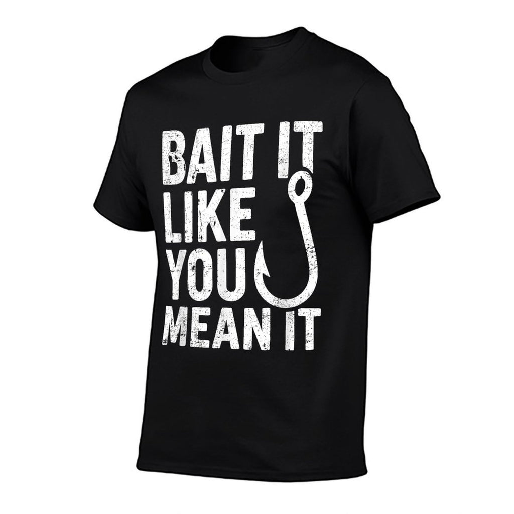Mens Funny Fishing, Fisherman, Anglers  Moisture-wicking T-Shirt
