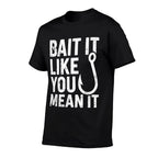 Mens Funny Fishing, Fisherman, Anglers  Moisture-wicking T-Shirt