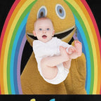 Zippy, Rainbow Premium Throw Blanket