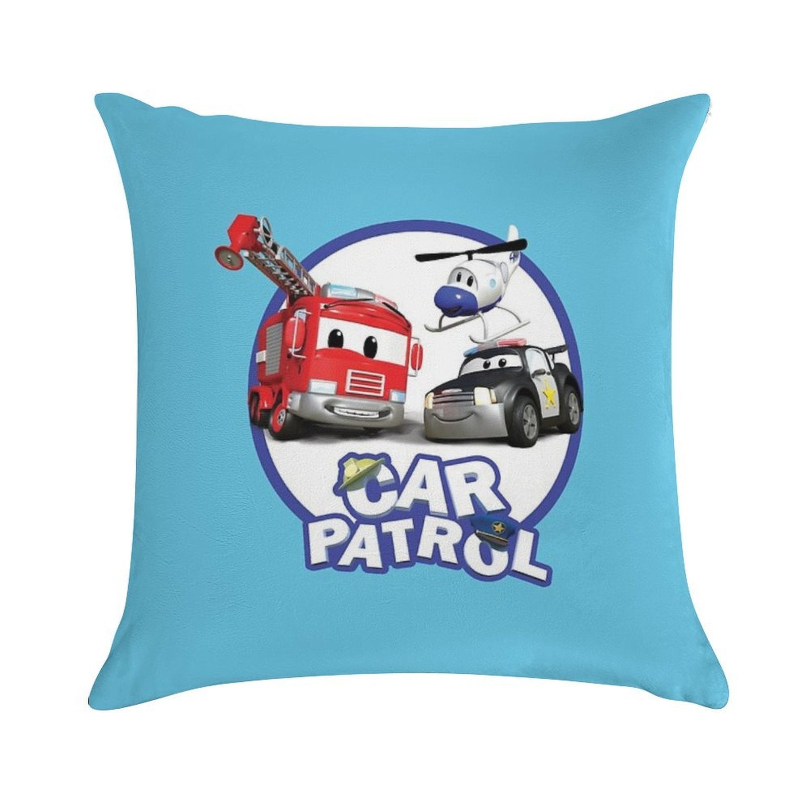 Car Patrol of Car City Soft Anti-Pilling Throw Pillow