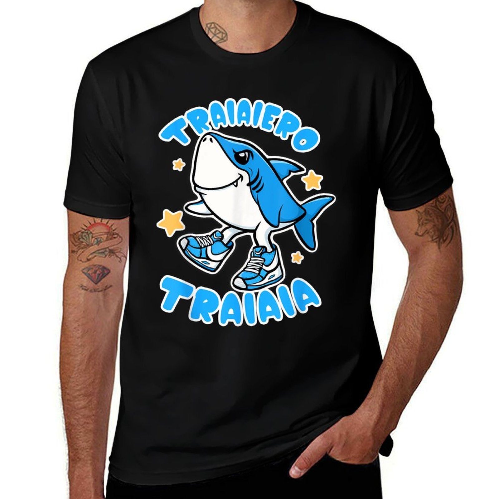 Tralalero Tralala Bootleg Brainrot Italian Brainrot Meme Comfortable T-Shirt