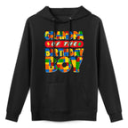 Grandpa Birthday Boy Building Bricks Family Party Decor Unisex Design Hoodie