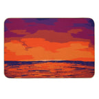 Ocean Sunset  Eco-Friendly Bath Mat