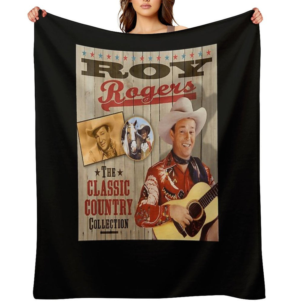 Roy Rogers – The Classic Country Collection Anti-pilling Throw Blanket