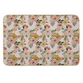 Beautiful Blossoms Floral Pattern  Anti-Trip Bath Mat