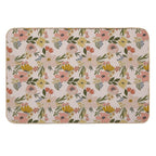 Beautiful Blossoms Floral Pattern  Anti-Trip Bath Mat