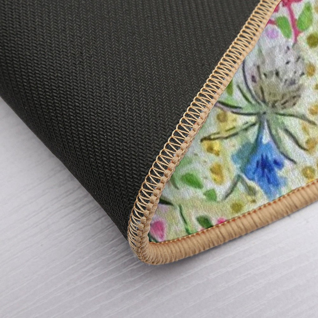 WildFlowers And Berries  Multi-Purpose Bath Mat