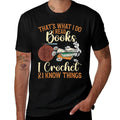 Crocheting Reading Books Crocheter Crochet  Classic T-Shirt
