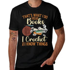 Crocheting Reading Books Crocheter Crochet  Classic T-Shirt