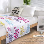 Spongebob Flowers Quick-dry Throw Blanket