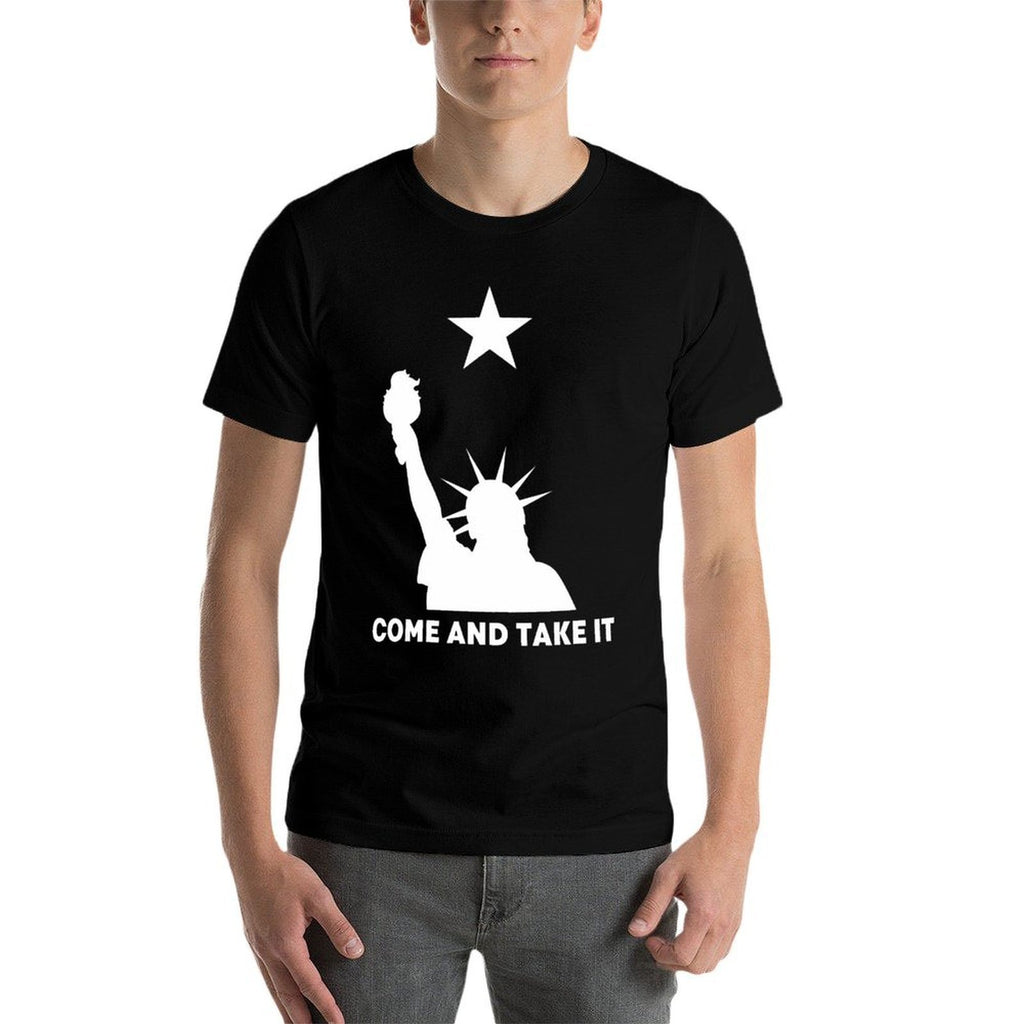Funny Come And Take It Meme Statue Of Liberty Patriotic  Eco-friendly Material T-Shirt