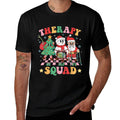 Christmas Therapy Squad SLP OT PT Therapy Team Santa Snow  Affordable Price T-Shirt