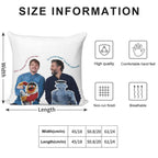 Muppets Pedro Pascal And Oscar Isaac Are Friendship Goals Soft Decorative Cover Throw Pillow