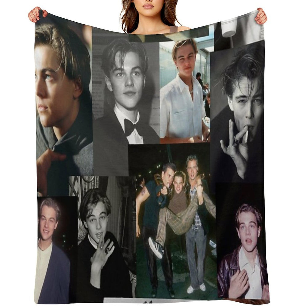 Leonardo Dicaprio Phone Case Plush Throw Blanket