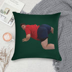 Nikocado Avocado Meme Soft Home Decor Throw Pillow