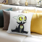 Sitting King The Owl House Soft High-Density Material Throw Pillow