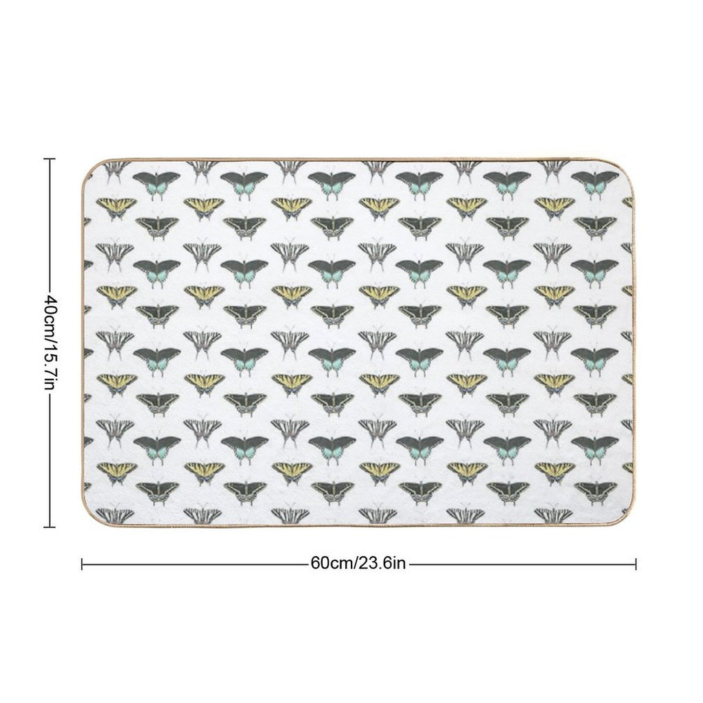 Swallowtail Butterflies of New York State  Odorless Bath Mat