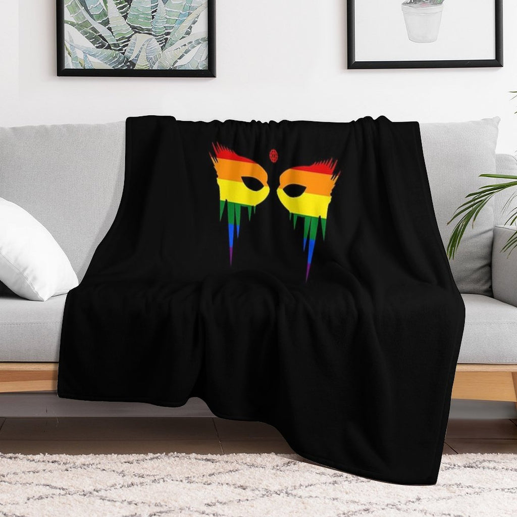 Lexa Warpaint + Headpiece Pride All-season Throw Blanket