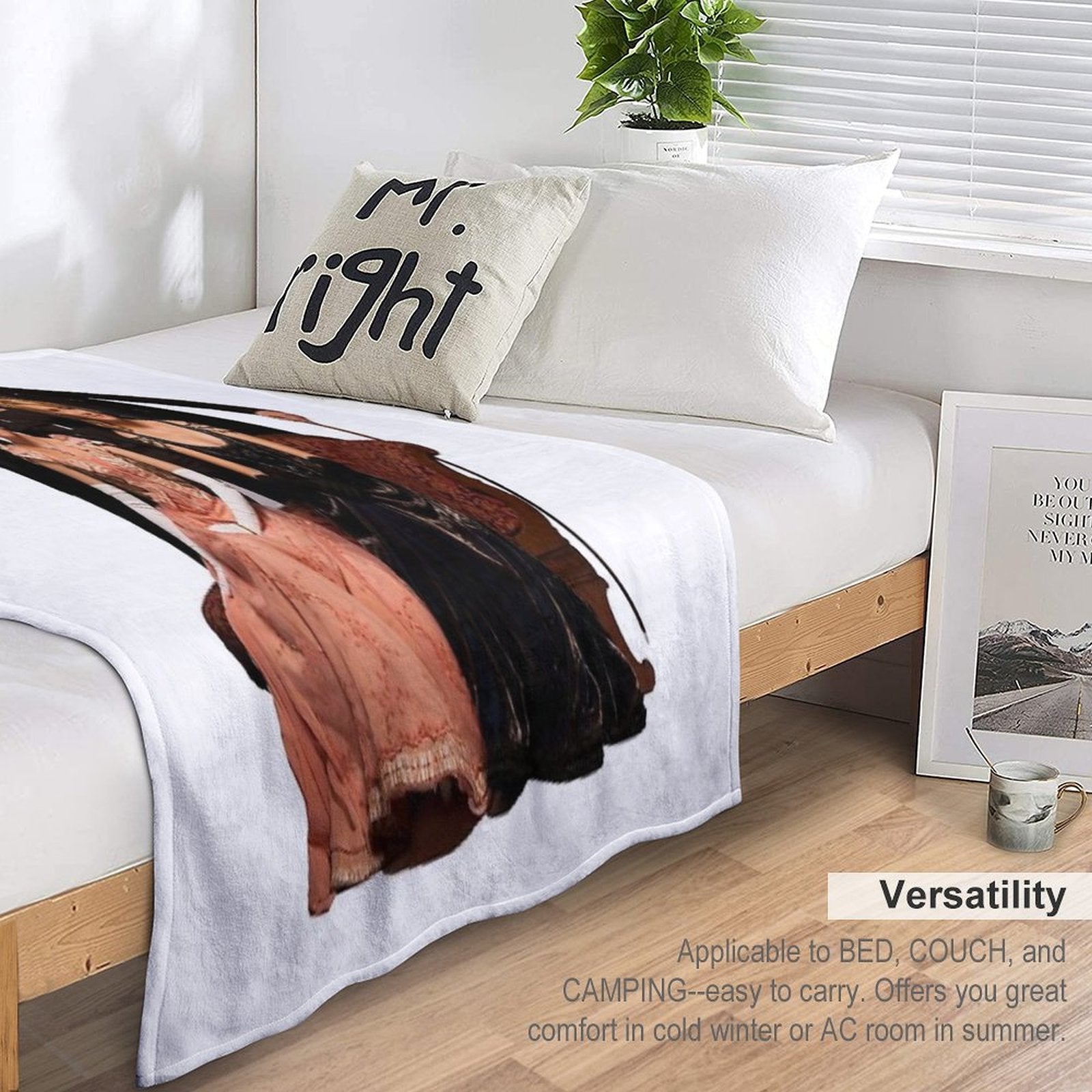 Murdoch Mysteries Design Premium Throw Blanket