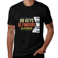 Kids Piano Keys Funny Musician Music 88 Keys Gift  Moisture-wicking T-Shirt