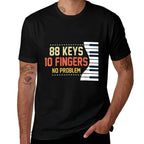 Kids Piano Keys Funny Musician Music 88 Keys Gift  Moisture-wicking T-Shirt