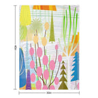 Fresh Day Travel-friendly Throw Blanket