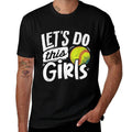 Softball Mom Women Girls Softball Lover  Quick-drying T-Shirt