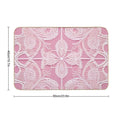 Pink Lace  Easy Maintenance Bath Mat