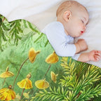 Moss - Ernst Haeckel Durable Throw Blanket