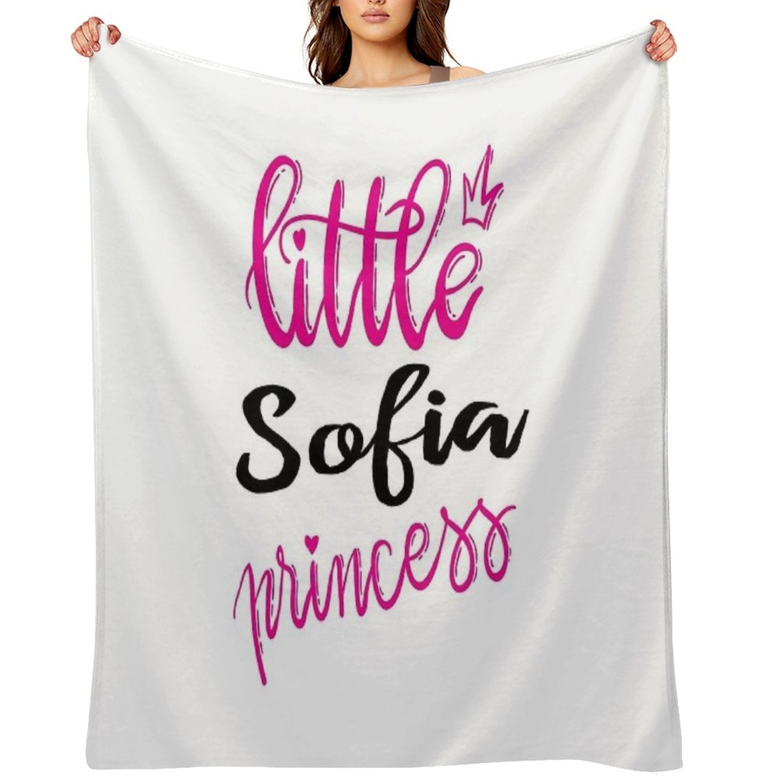 Little Sofia Princess Gift-ready Throw Blanket