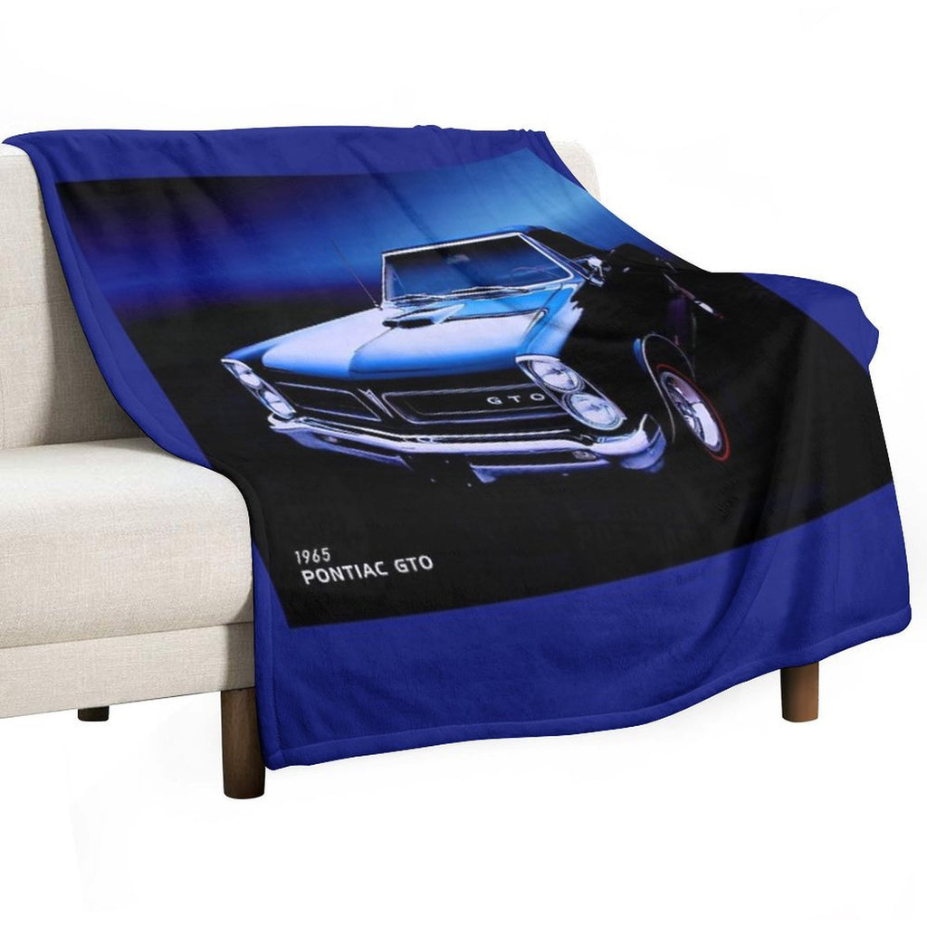 Pontiac GTO 1965 Machine-washable Throw Blanket