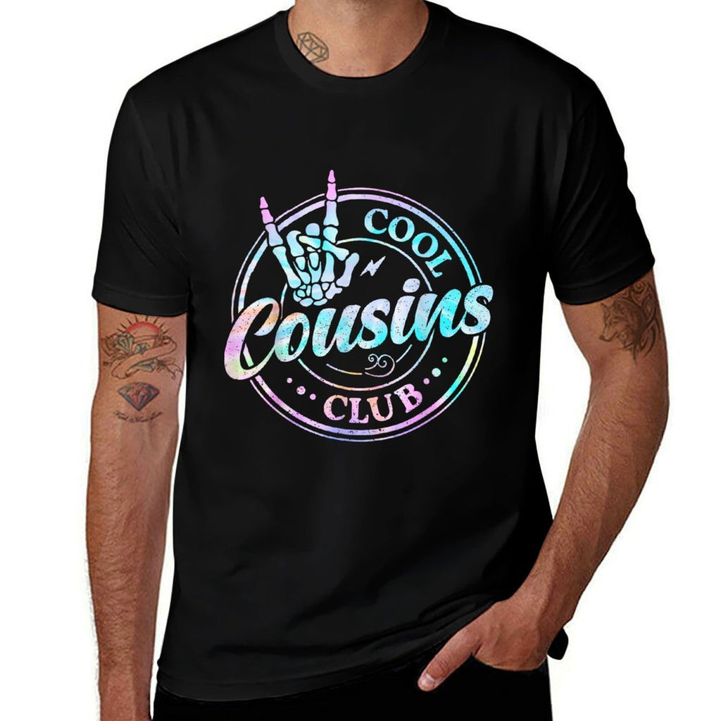 Cool Cousins Club Cousin Squad Matching Family Funny  Eco-friendly Material T-Shirt