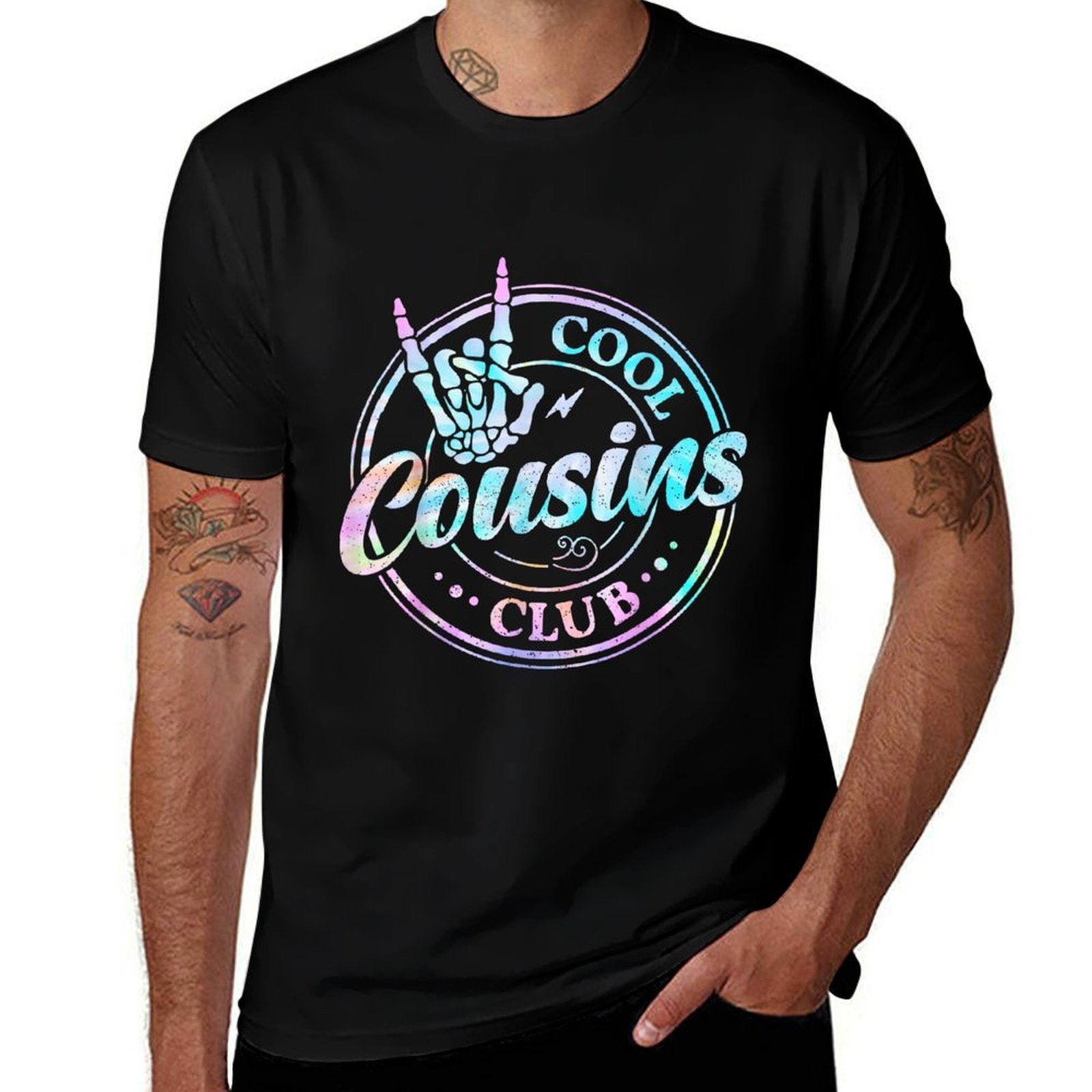 Cool Cousins Club Cousin Squad Matching Family Funny  Eco-friendly Material T-Shirt