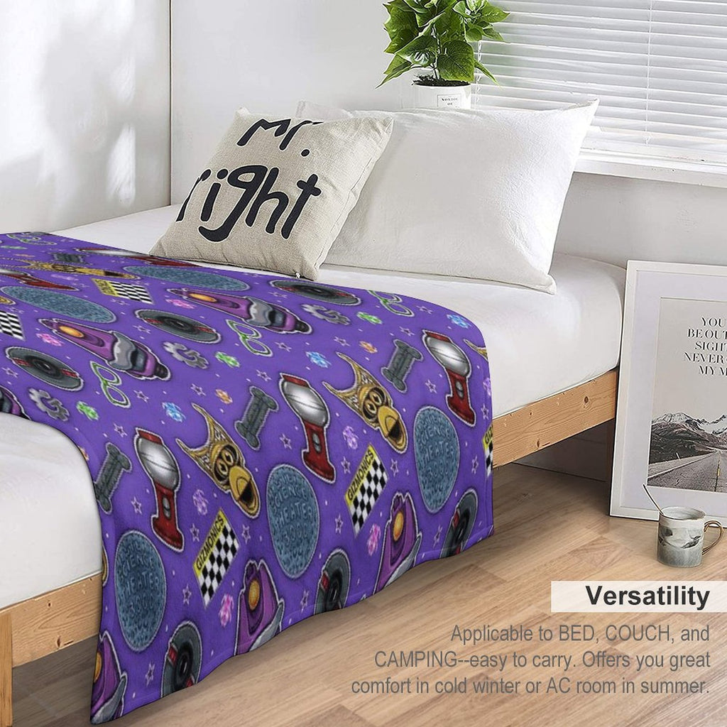 MST3K Pattern Durable Throw Blanket