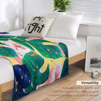 Be Here Now #redbubble #decor #buyart Wrinkle-free Throw Blanket