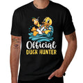 Duck Cruise Boat Funny Rubber Duck Hunting Squad  Eco-friendly Material T-Shirt