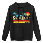 Womens Gulf of Mexico Forever Retro Vintage Beach Mens Women Relaxed Fit Hoodie