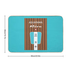 Riva Aquarama Yacht Lake Como Cannes Monaco Saint-Tropez Capri  Slip-Resistant Bath Mat