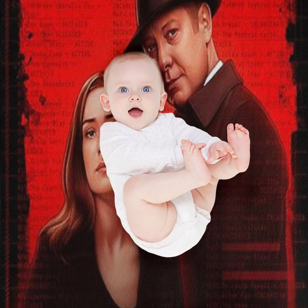 The Blacklist Raymond Red Reddington  Elizabeth Keen Premium Throw Blanket