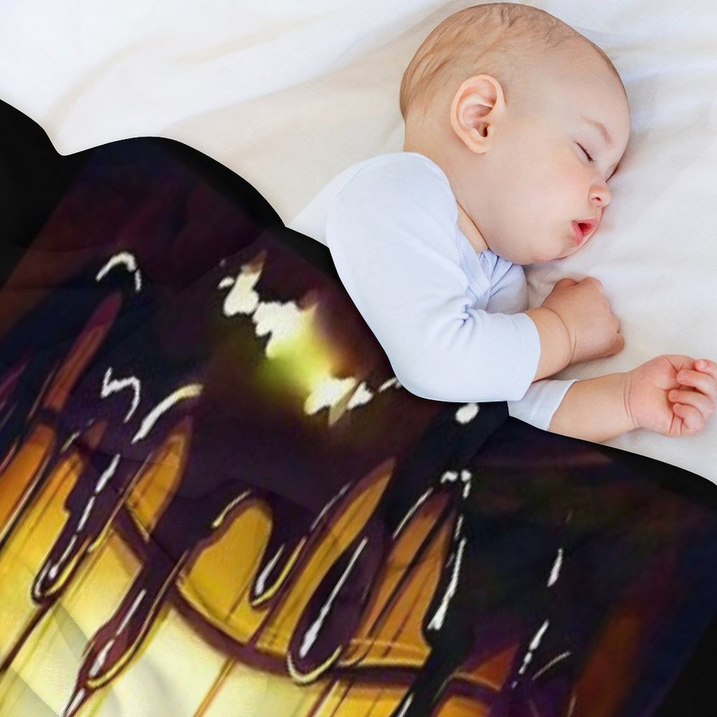Bendy And The Dark Revival Shrink-resistant Throw Blanket