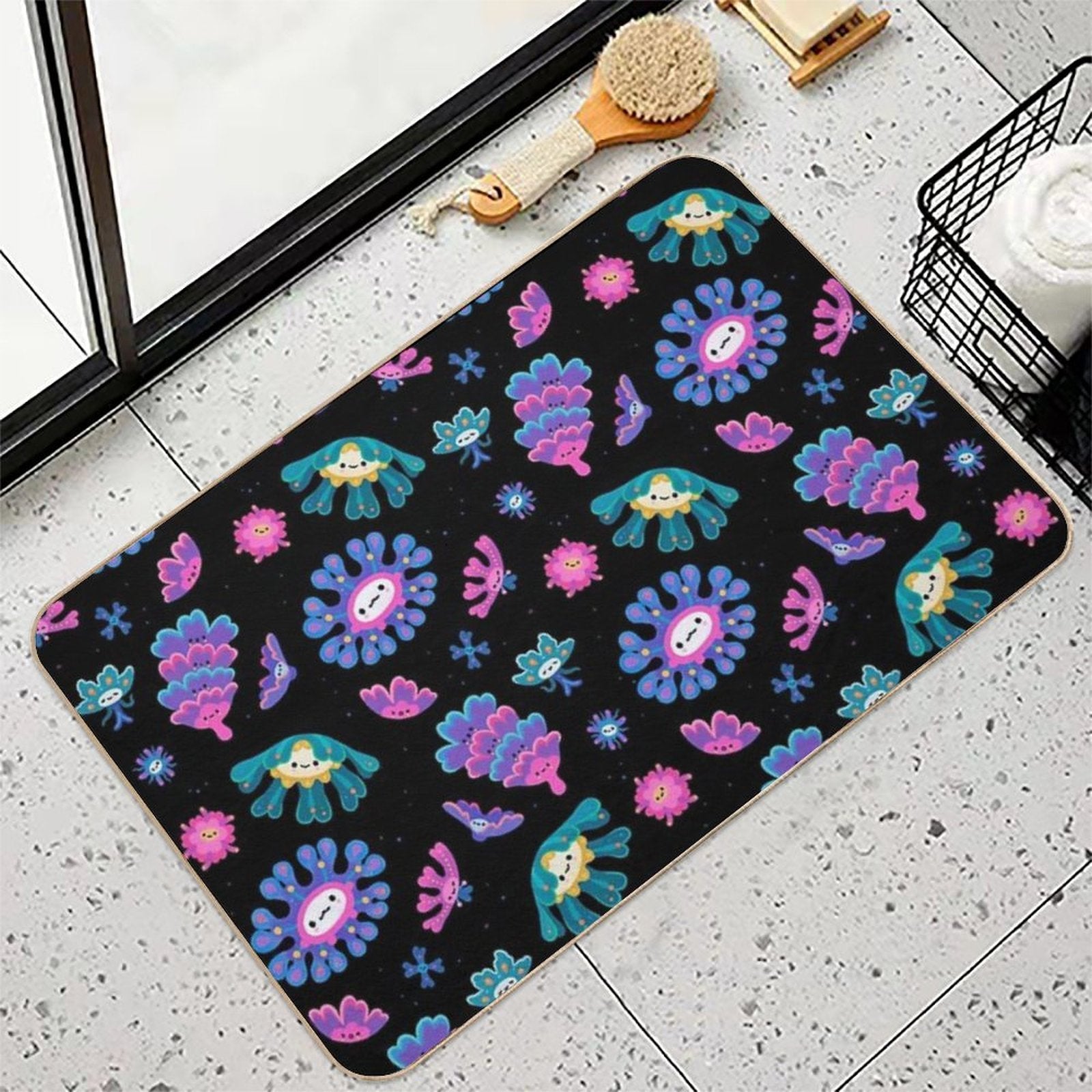 Ephyra  Fade-Resistant Bath Mat