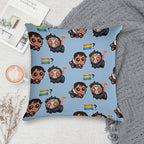 Vikjayce  Great Minds Think Alike Soft Multiple Sizes Throw Pillow