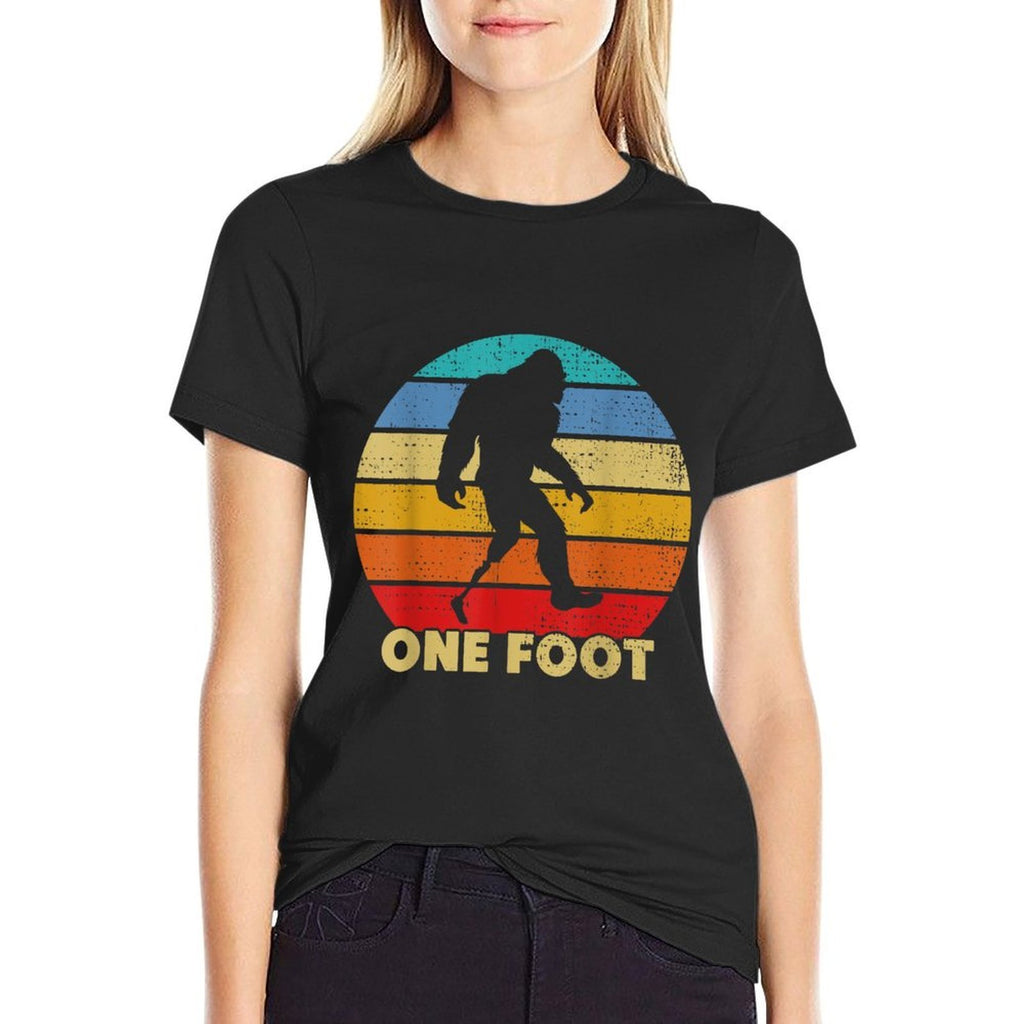 One Foot Bigfoot Prosthetics Amputated Disability  Relaxed-fit T-Shirt