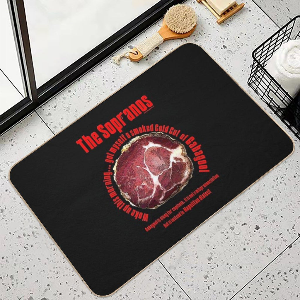 The Sopranos Gabagool  Stain-Proof Bath Mat