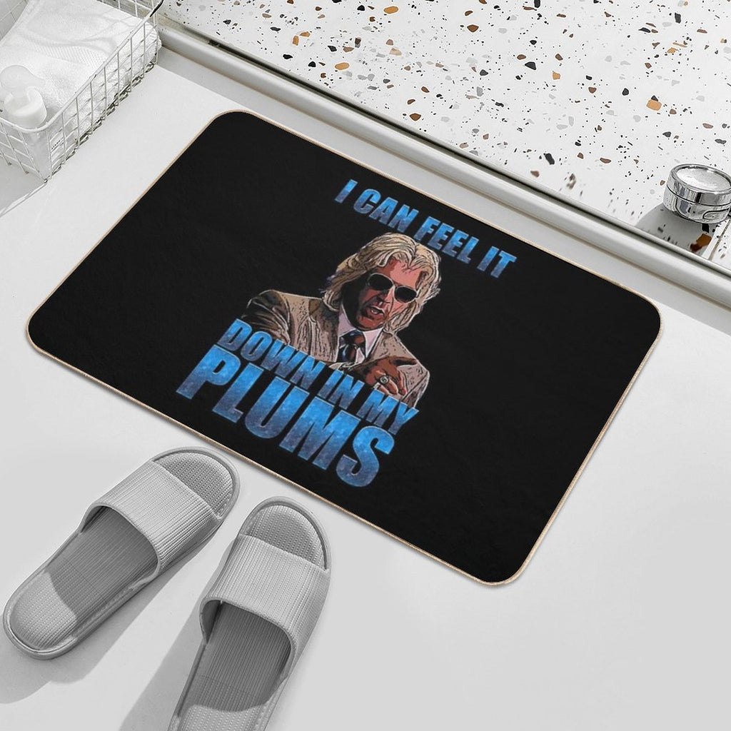 I Can Feel It in My Plums  High-Traffic Bath Mat