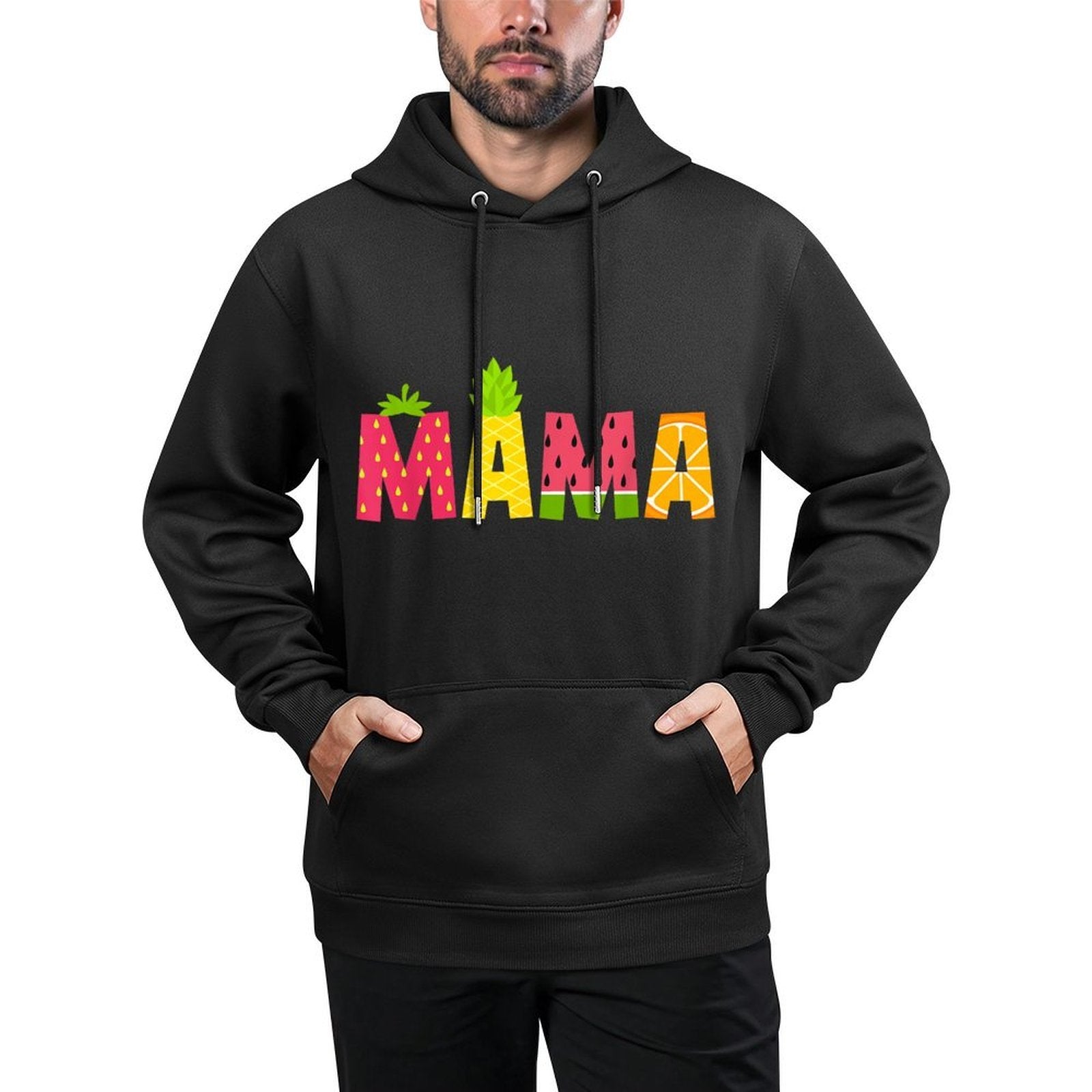 Funny Mama Fruitarian Lover Summer Nana Fruit Slice Men Women Relaxed Fit Hoodie