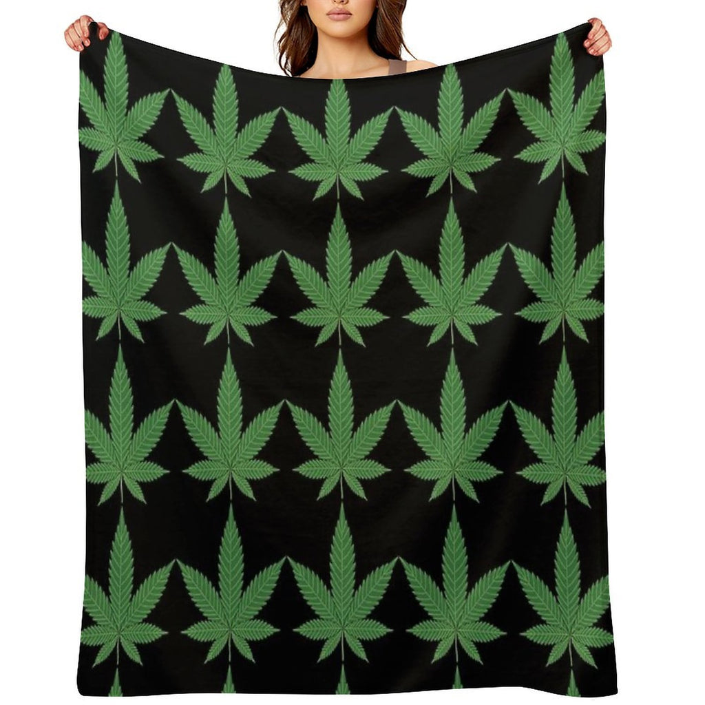 Weed Multi-functional Throw Blanket