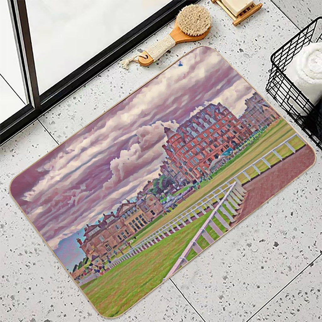 St Andrews Golf Course - The Scottish Open  Dirt-Trapping Bath Mat