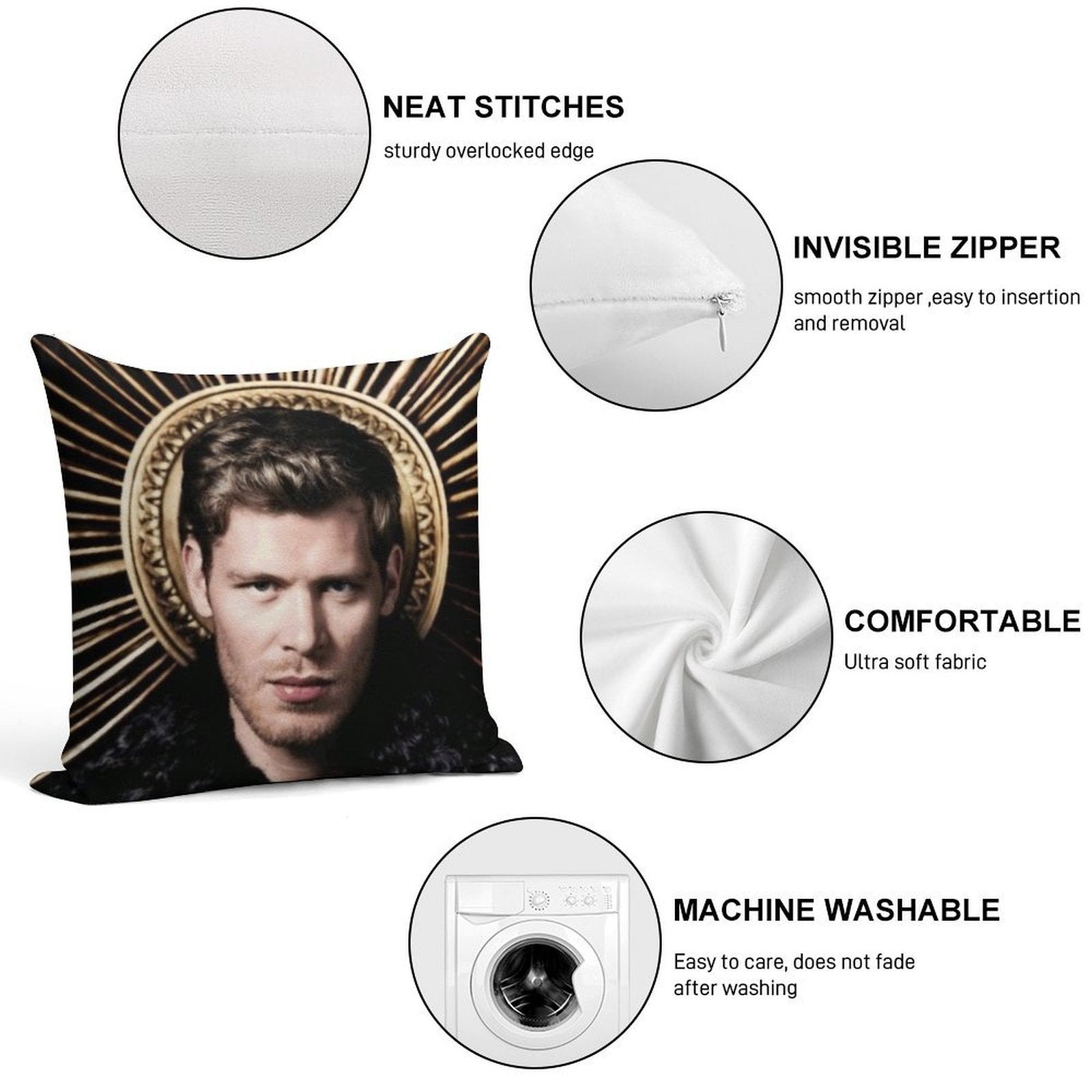 The Originals Soft Decorative Cover Throw Pillow